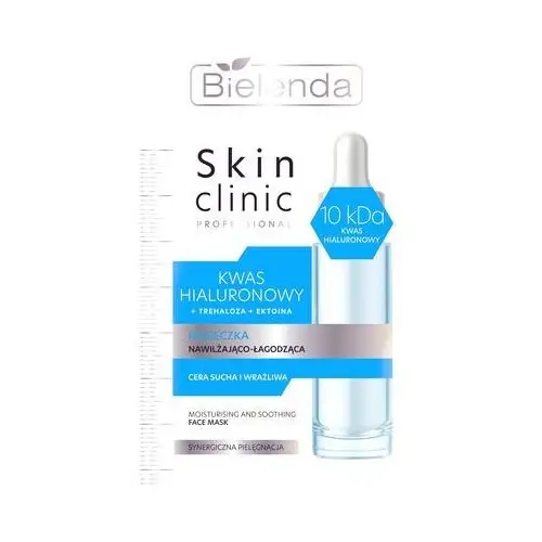 Bielenda skin clinic professional Skin clinic professional kwas hialuronowy maseczka nawilżająco- łagodząca, 8 g