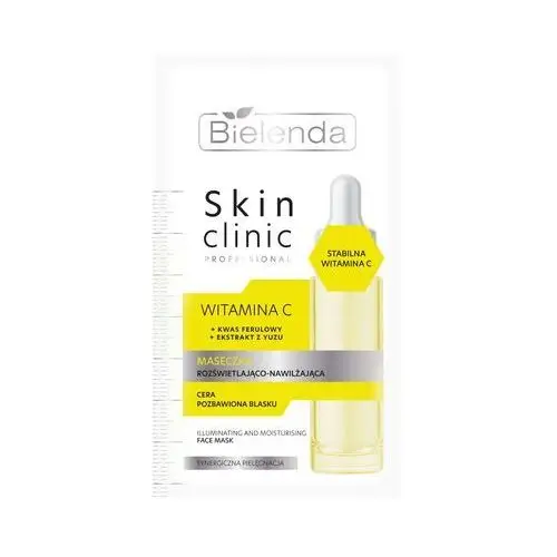 Bielenda skin clinic professional Skin clinic proffesional witamina c maseczka rozświetlająco- nawilżająca, 8 g