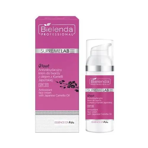 Bielenda supremelab glow krem do twarzy z olejem z kamelii japońskiej spf 20 50ml Bielenda professional supremelab