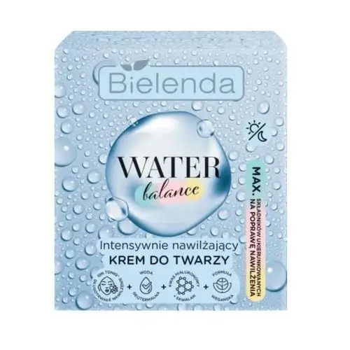 Water balance intensywnie nawilżający krem do twarzy, 50ml Bielenda