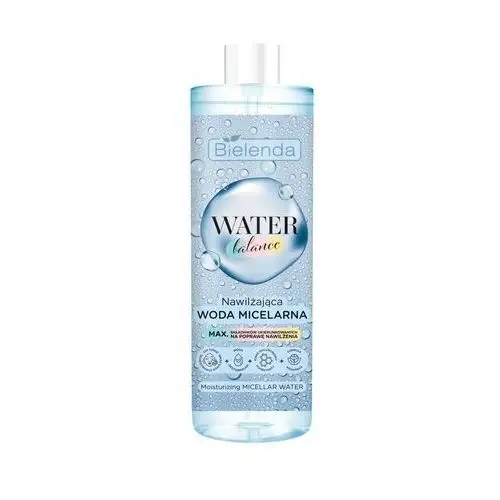 Water balance - moisturizing micellar water - nawilżająca woda micelarna - 400 ml Bielenda