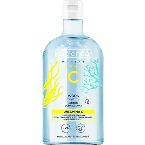 Woda micelarna głęboko oczyszczająca 400ml Bielenda C MARINE CARE,77