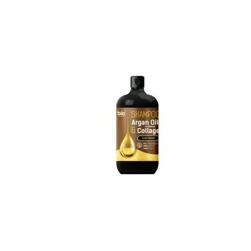 Shampoo ultra energy szampon do włosów argan oil & colagen 946 ml Bio naturell