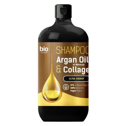 Szampon z marokańskim olejem arganowym i kolagenem 946 ml Bio naturell