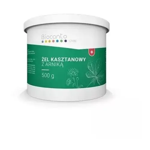 Żel kasztanowy z arniką 500g Biocanto