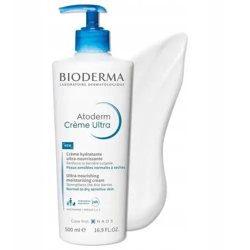 Bioderma Atoderm Creme Ultra krem do ciała nawilżający 500ml