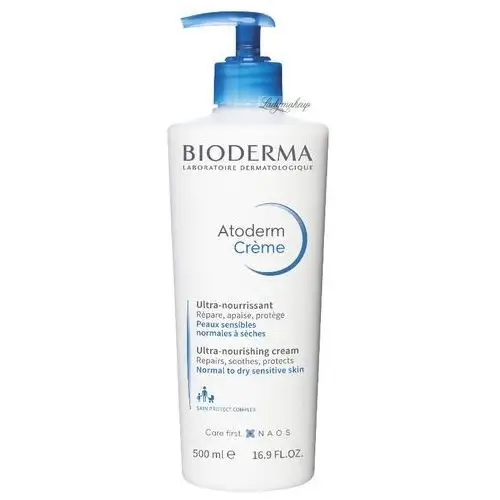 Bioderma - atoderm creme - ultra-nourishing cream - krem wzmacniająco-natłuszczający do ciała - 500 ml