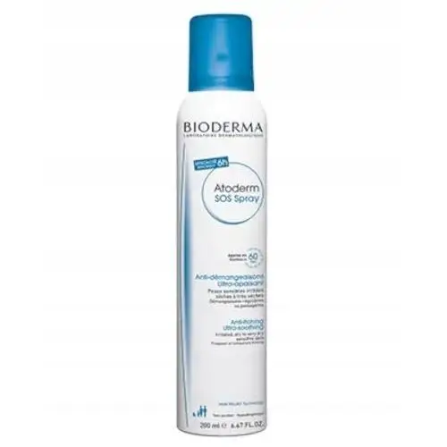 Bioderma Atoderm Sos Ultra łagodzący spray łagodzący swędzenie skóry 200 ml