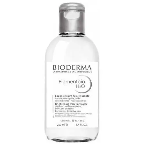 Bioderma pigmentbio h2o 250 ml (wyszczerbiona górna część, zawartość w porządku) - bazar