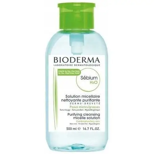 Bioderma Sebium H2O płyn micelarny dozownik 500 ml