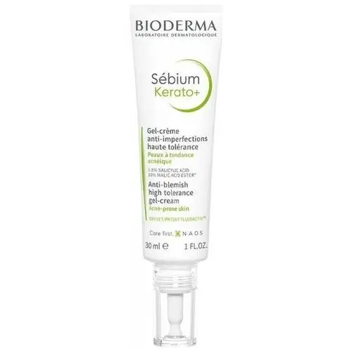 Sebium kerato+, żel-krem przeciwtrądzikowy, 30 ml Bioderma