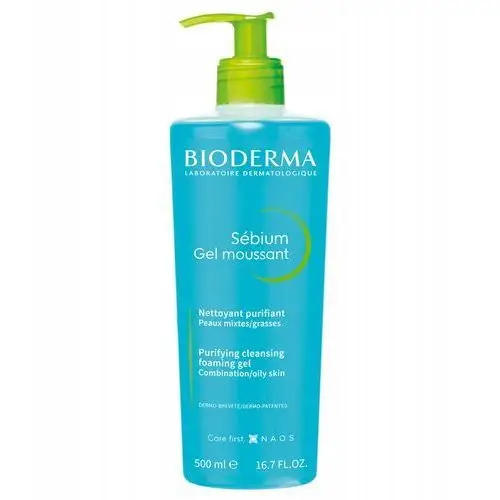 Bioderma Sebium żel do twarzy skóra trądzikowa, tłusta 500 ml