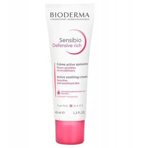 Bioderma Sensibio Defensive Rich krem kojący 40ml