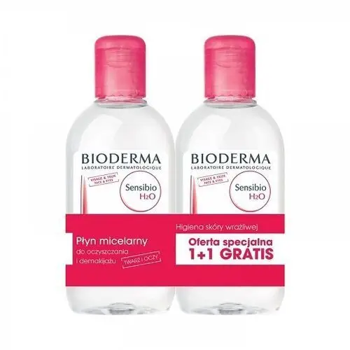 Bioderma Sensibio H2O 2x500ml płyn micelarny