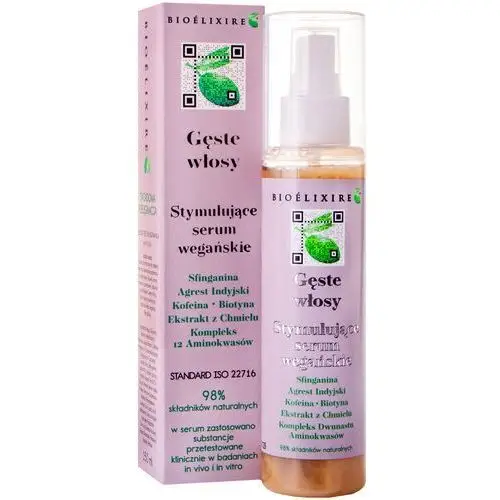 Bioelixire gęste włosy serum wegańskie przeciw wypadaniu 150 ml