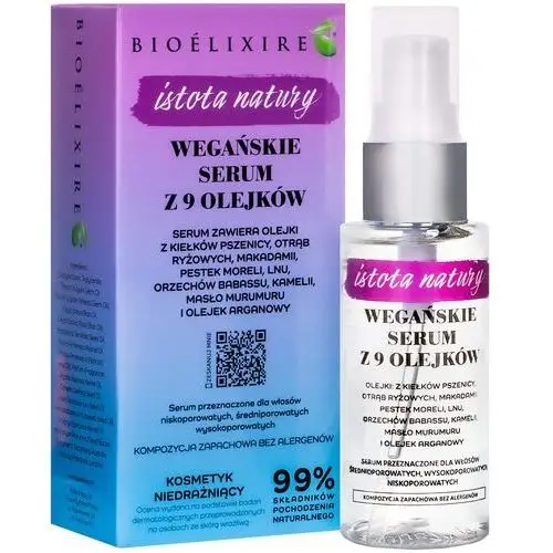 Istota natury serum z 9 olejków regenerujące do włosów 50 ml Bioelixire