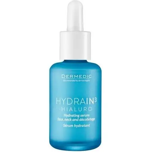 Biogened Dermedic hydrain3 hialuro serum nawadniające twarz, szyję i dekolt 30ml