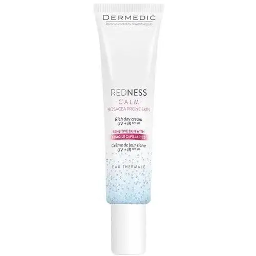 DERMEDIC REDNESS CALM Bogaty krem na dzień UV+IR 40ml