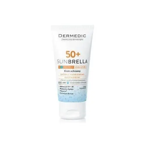 Biogened Dermedic sunbrella krem ochronny spf50+ skóra z problemami naczyniowymi 50g