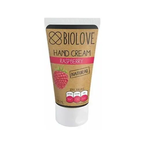 Krem do rąk malina 75 ml raspberry Biolove