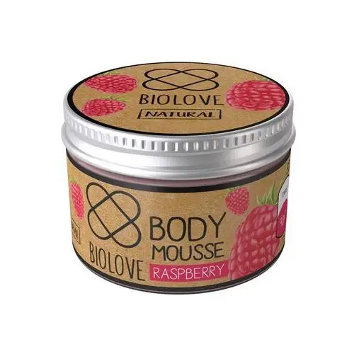 Biolove Mus do ciała malina 150 ml raspberry