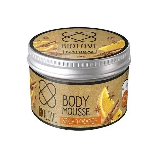 Mus do ciała Pomarańcza i Przyprawy Korzenne 150 ml Biolove Spiced Orange,43