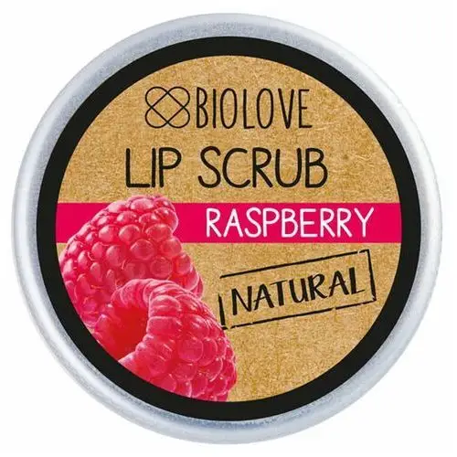 Peeling do ust Malina 15 ml Biolove Raspberry,17