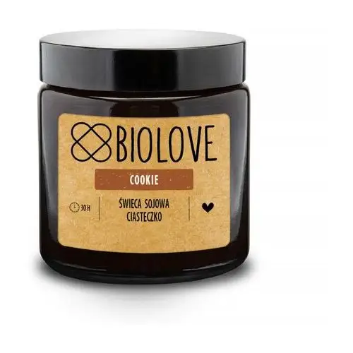 Świeca sojowa Ciasteczko 120 ml Biolove Cookie,99