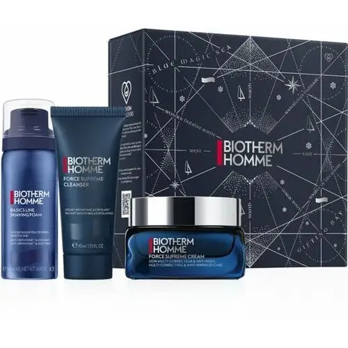 Biotherm force supreme homme zestaw upominkowy dla mężczyzn