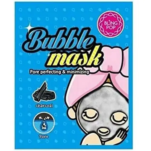 BLING POP Korea Charcoal Bubble Mask maska ​​bąbelkowa 30 ml