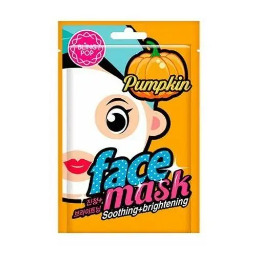 BLING POP Korea zpěvňující a rozjasňující maska na obličej Pumpkin 20 ml