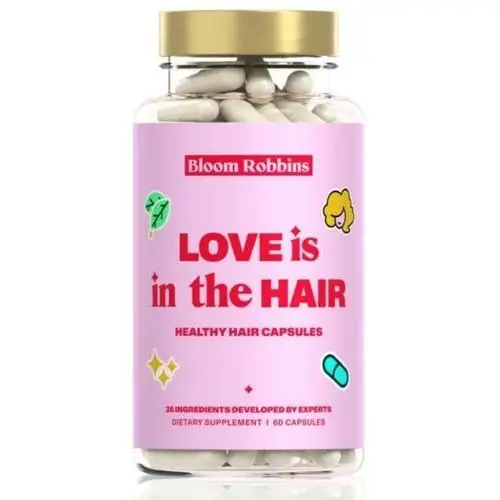 Love is in the hair witaminy na zdrowe włosy z biotyną - kapsułki 85 g Bloom robbins