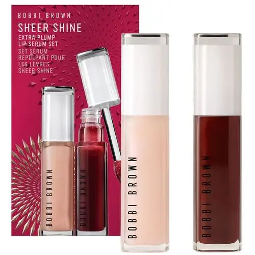 Bobbi Brown Sheer Shine Extra Plump Lip Serum Set (2 x 6 ml)