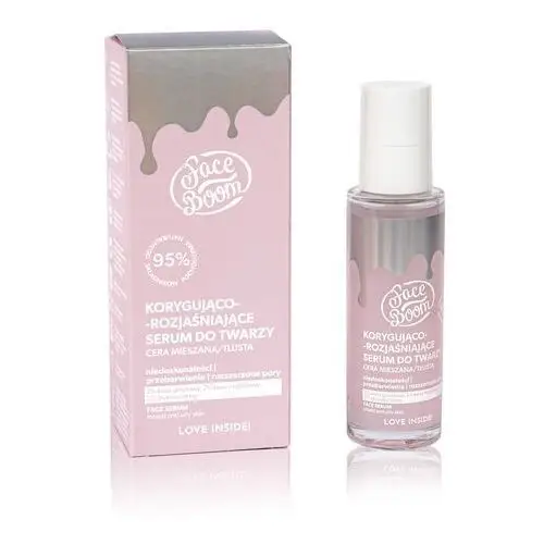 FACE BOOM KORYGUJĄCO-ROZJAŚNIAJĄCE SERUM DO TWARZY 30 ML