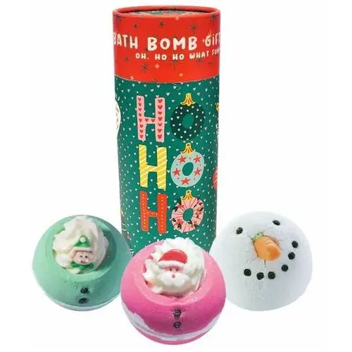 Zestaw upominkowy świąteczny Ho Ho Ho Bomb Cosmetics