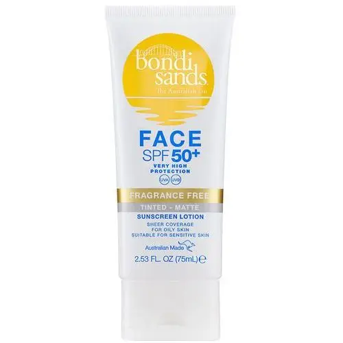 Spf 50+ matte tinted face lotion (75 ml) Bondi sands