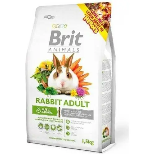 Animals rabbit adult 1,5 g Brit