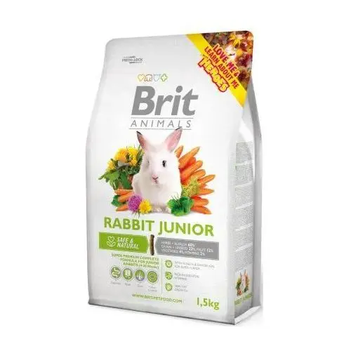 Brit animals rabbit junior 1,5 kg