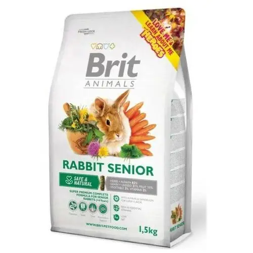 Animals rabbit senior 1,5 kg Brit