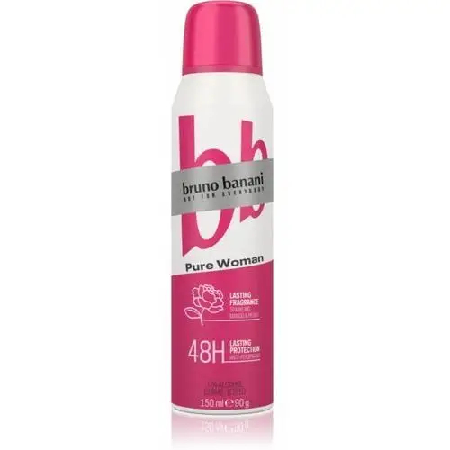 Pure woman sparkling mango & peony antyperspirant 48 godz. dla kobiet 150 ml Bruno banani