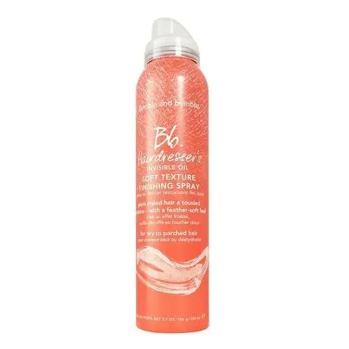 Hairdresser's Invisible Oil Soft Texture Finishing Spray - Spray do włosów, 505902