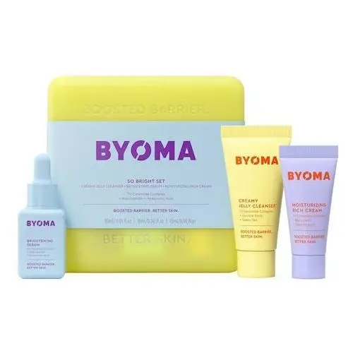 Byoma So bright – zestaw do pielęgnacji twarzy