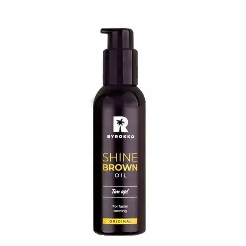 Byrokko Shine Brown Oil olejek opalający przyspieszacz opalania 150ml