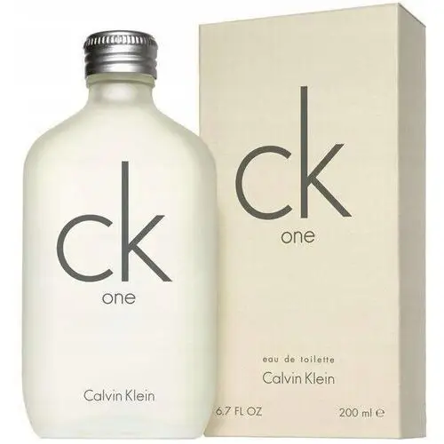 Calvin Klein Ck One Woda toaletowa dla kobiet Damskie Perfumy Edt 200ml