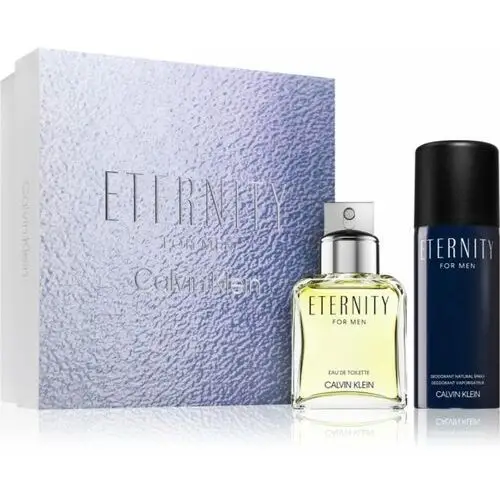 Calvin klein eternity for men zestaw upominkowy dla mężczyzn