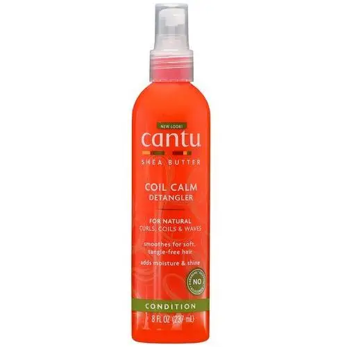 Shea butter coil calm detangler - odżywka do włosów kręconych w sprayu, ułatwiająca rozczesywanie, 237ml Cantu