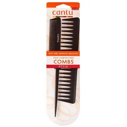 Cantu Two Carbon Fiber Combs - zestaw karbonowych grzebieni do włosów