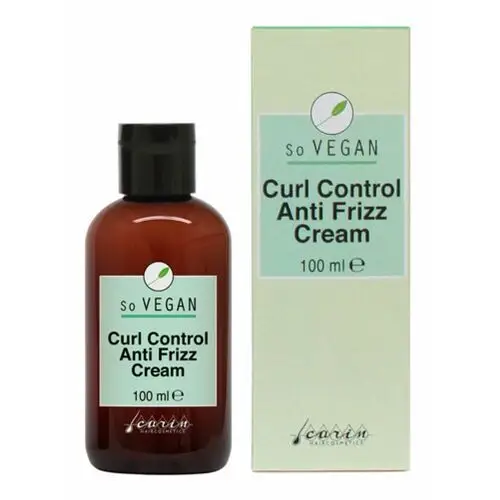 Haircosmetics so vegan curl control anti frizz cream wegańska odżywka bez spłukiwania zapobiegająca skręcaniu włosów Carin