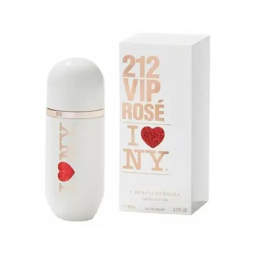 Carolina herrera 212 vip rosé i love new york woda perfumowana dla kobiet 80 ml