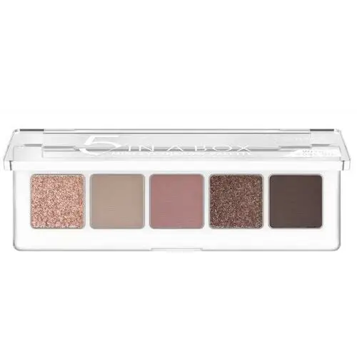 5 in a box eyeshadow palette 020 soft rose look 4 g Catrice